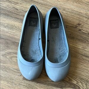 CROCS Women's Gray Loafers